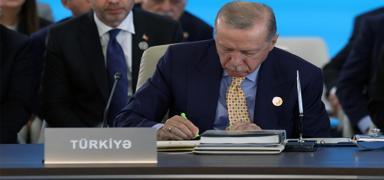 Uluslararas� anla�malarda yo�un g�ndem! Cumhurba�kan� Erdo�an pe� pe�e imzalad�