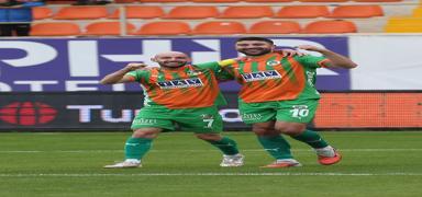 Alanyaspor'dan 2 goll� zafer