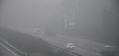 Sis Anadolu Otoyolu'nu etkisi alt�na ald�: G�r�� mesafesi d��t�