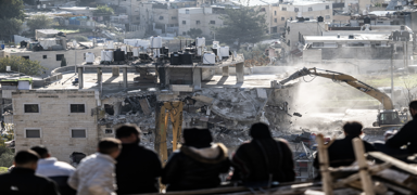 Soyk�r�mc� �srail bu kez de evlere sald�rd�: Y�zlerce Filistinli evsiz kald�