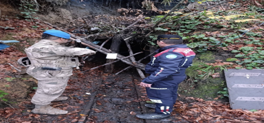 Zonguldak'ta ruhsats�z 7 maden oca�� imha edildi