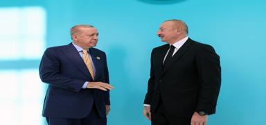 Ba�kan Erdo�an'dan Aliyev'e do�um g�n� tebriki