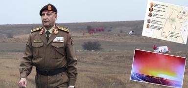 Ankara'da jet kazas�! Libya komuta kademesini ta��yan u�a��n karakutusu bulundu