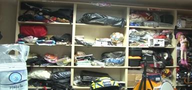 Toplu ta��mada unutulan e�yalar bir oday� doldurdu