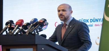 Bilal Erdo�an'dan gen�lere �a�r�: T�rk d�nyas�n� ufkunuz i�erisinde �ok yak�n olarak d���n�n