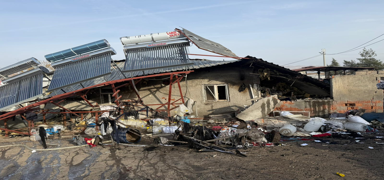 Diyarbak�r'da peynir tesisinde patlama: 6 yaral�