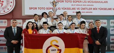Galatasaray, Kad�nlar Judo S�per Lig'de �ampiyonlu�a ula�t�