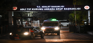 Libya heyetine ait cenazelerin adli t�ptaki i�lemleri tamamland�