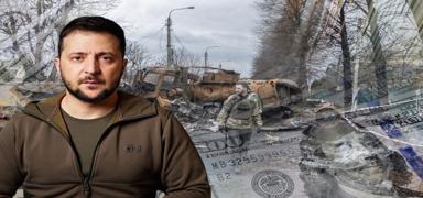 Zelenski'nin hesab� dudak u�uklatt�