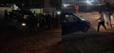 Yol verme meselesinde ortal��� birbirine katt�lar: 4 ��pheli yakaland�