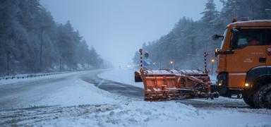 Bolu Da��'nda kar etkili oluyor