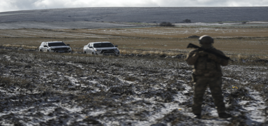 Libya askeri heyetini ta��rken d��en jetin enkaz kald�rma �al��malar� tamamland�