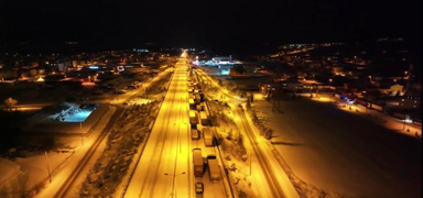 Ge�ici olarak trafi�e kapat�lan D-100 Devlet Yolu'nun Gerede-Karab�k kesimi ula��ma a��ld�