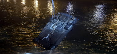 Otomobil Ye�il�rmak Nehri'ne d��t�: 1 �l�