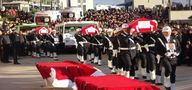 3 �ehidimiz son yolculu�una u�urland�