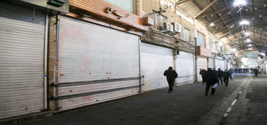 Kur krizi �ran'da hayat� durdurdu: Tahran'da kepenkler indi