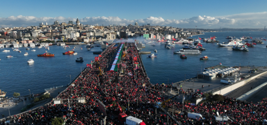 B�y�k Gazze Y�r�y��� d�nya bas�n�nda: Sessiz kalmayaca��z, Filistin'i unutmayaca��z