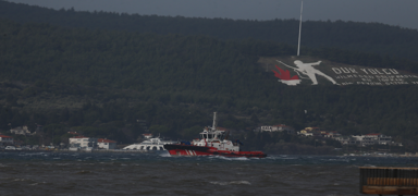 Bo�az trafi�ine lodos engeli: Ge�i�lere kapat�ld�