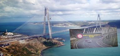 Yavuz Sultan Selim K�pr�s�'nde f�rt�na alarm�� Bakanl�k duyurdu: 2'inci seviyeye ge�ildi