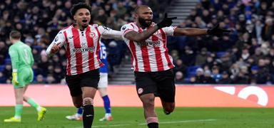 Everton sahas�nda Brentford'a teslim oldu