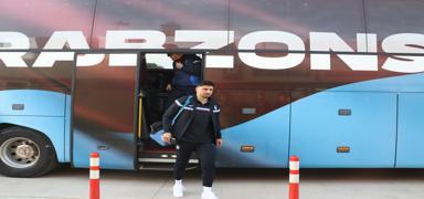 Trabzonspor kafilesi, Gaziantep'e gitti