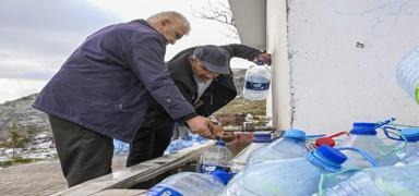 Ba�kentte su �ilesi s�r�yor