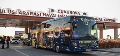 Fenerbah�e ve Samsunspor, Adana'ya geldi