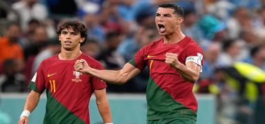 Joao Felix'ten Ronaldo'ya �vg�: Bizim i�in bir rol model