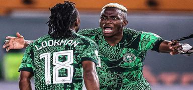 Osimhen ile Lookman aras�nda tart��ma ��kt�!