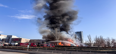 Ankara'da otoparkta ��kan yang�n s�nd�r�ld�