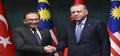 T�rkiye-Malezya ili�kileri g��leniyor! Cumhurba�kan� Erdo�an: Ticaret hedefimiz 10 milyar dolar