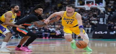 Luka Doncic'in triple double'� Lakers'a yetmedi