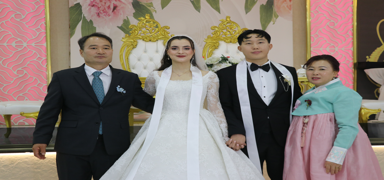 G�ney Koreli damat ile Rizeli gelin d�nyaevine girdi