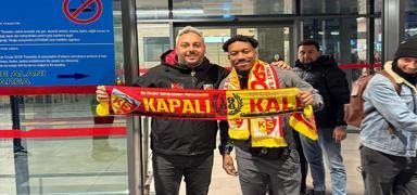 Kayserispor'un yeni transferi �ehre geldi