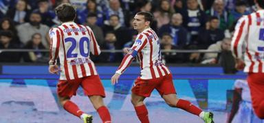 Atletico Madrid, Kral Kupas�'nda �eyrek finale ��kt�