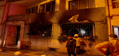 Kad�k�y'de yang�n facias�: 1'i a��r 8 yaral�