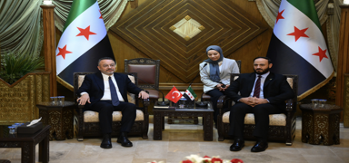 T�rkiye'nin �am B�y�kel�isi Nuh Y�lmaz'dan Halep'e ziyaret