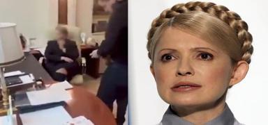 Ukrayna'da yolsuzluk soru�turmas�: Eski Ba�kan Timo�enko'nun ofisindeki dolarlar ele ge�irildi