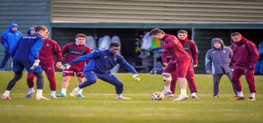 Trabzonspor rakibi Kocaelispor'a haz�rlan�yor