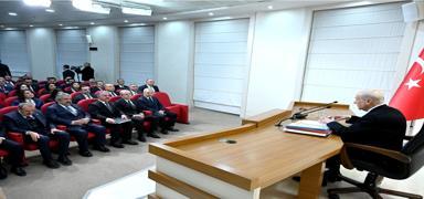 MHP Lideri Bah�eli, partisinin MYK ve MDK �yeleriyle bir araya geldi