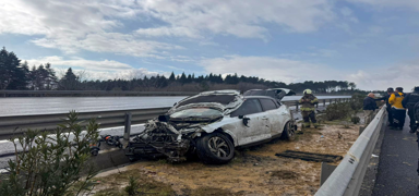 Kuzey Marmara Otoyolu'nda feci kaza: 7 yaral�