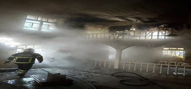 Tokat'ta camide ��kan yang�n hasara neden oldu