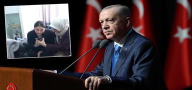 Cumhurba�kan� Erdo�an, Atlas �a�layan'�n annesiyle g�r��t�: Bu i�in sonuna kadar pe�indeyiz