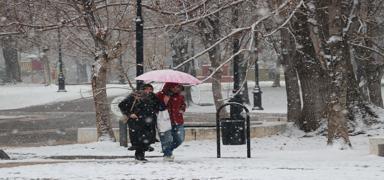 Meteorolojiden yo�un kar uyar�s�: Lapa lapa ya�acak