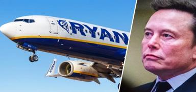 Ryanair krizi b�y�yor: Elon Musk'a kap�lar kapand�