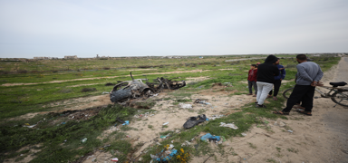 Soyk�r�mc� �srail'den Gazze'ye sald�r�: �� gazeteci daha katledildi