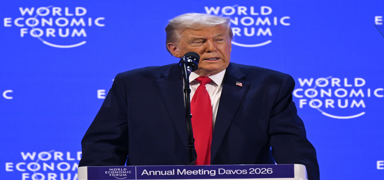 Davos'ta Trump r�zg�r� m�, kas�rga m�?