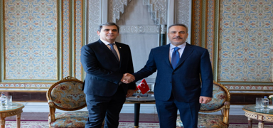 D��i�leri Bakan� Fidan, �brahimovic ile g�r��t�