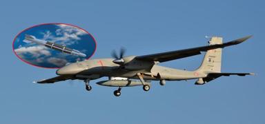 T�rk havac�l���n�n alt�n �a��! AKINCI T�HA'dan hedefe tam isabet