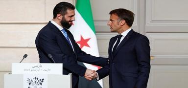 �ara'dan Macron'a so�uk du�